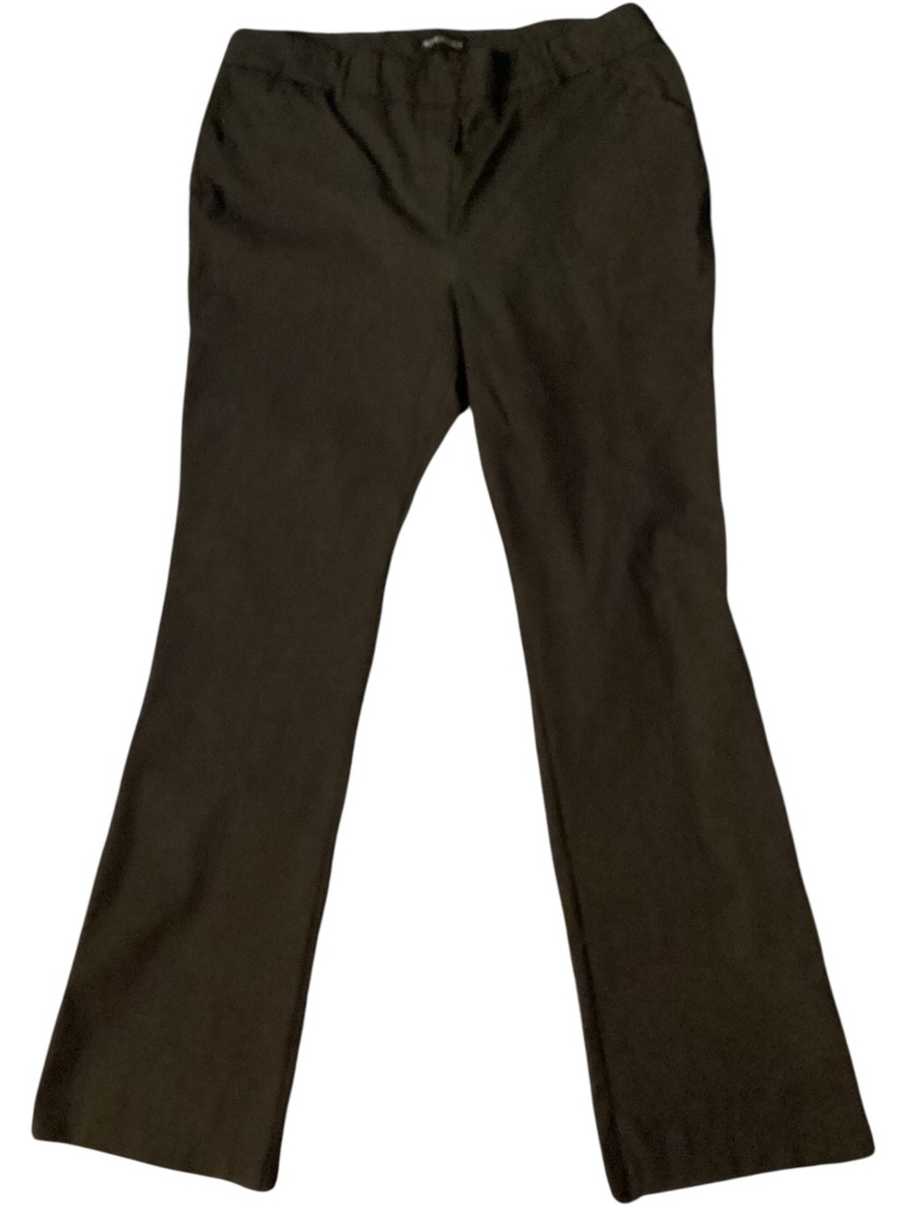 Wide-Leg Plus Size 20T High-Rise Pants in Black - Picture 6 of 6